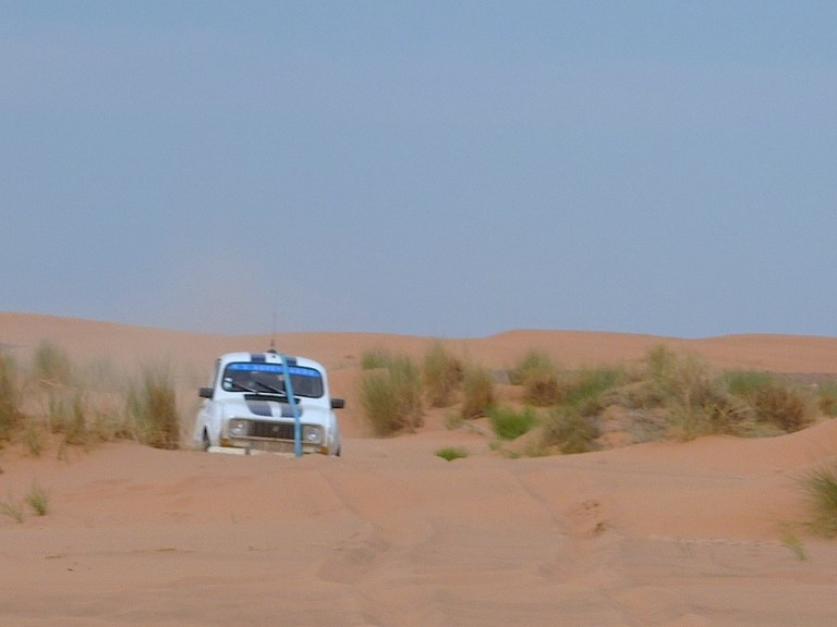 Du sable sur les pistes du sud pour le 4LDéfi Maroc